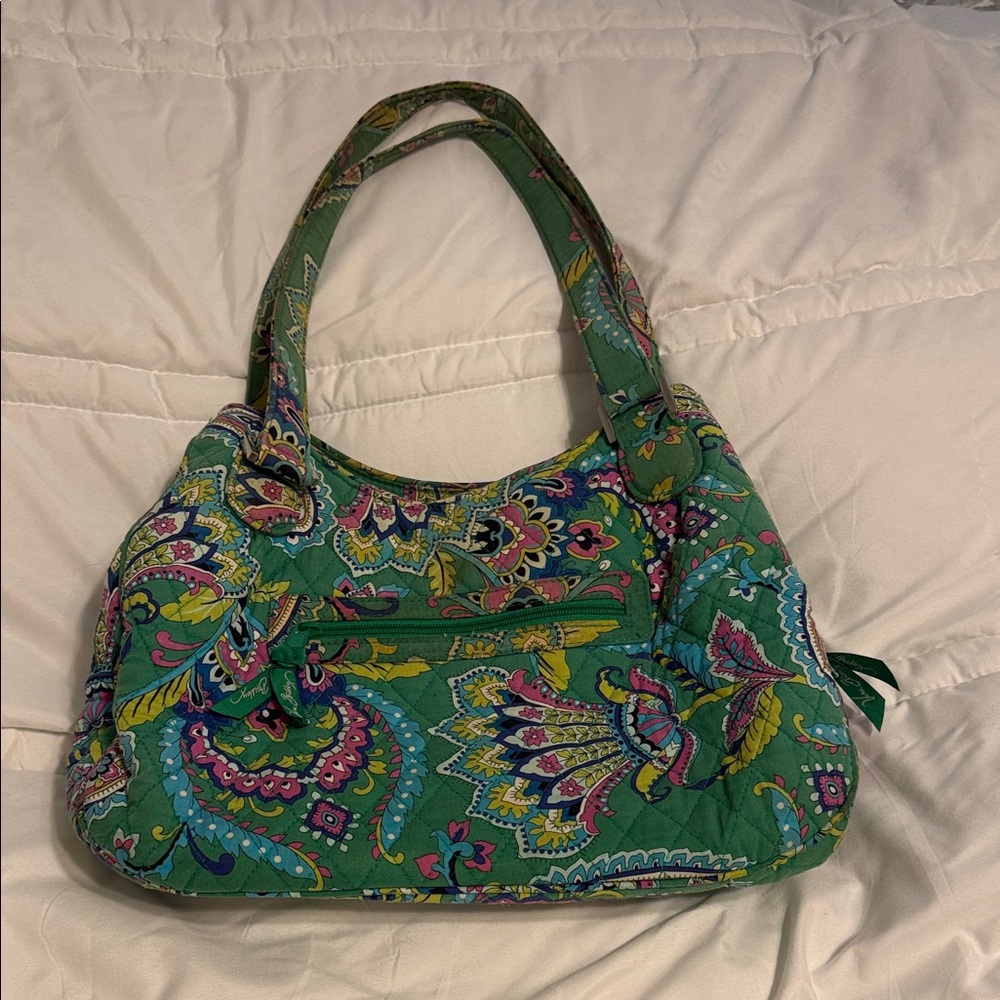 Vera Bradley Green Paisley Women's Bag